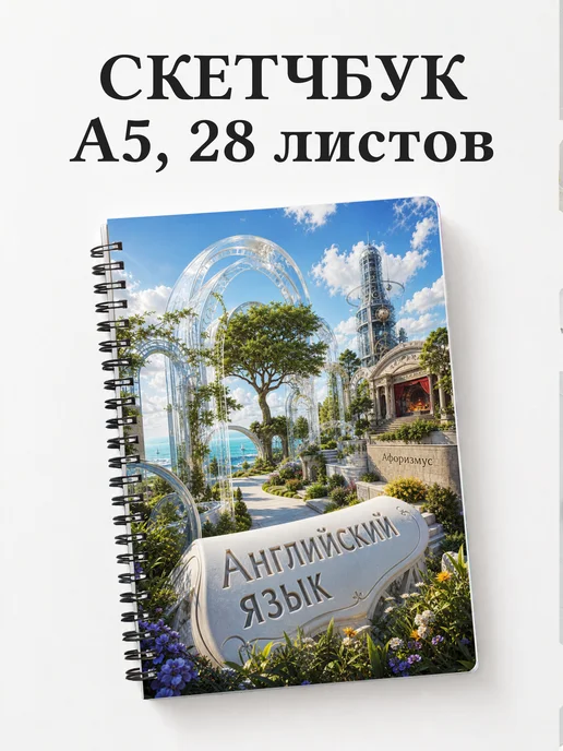 Скетчбук Английский язык
