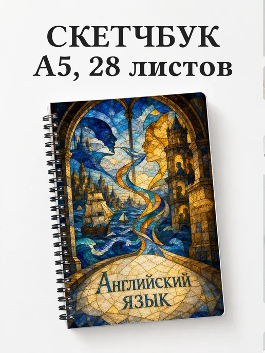 Скетчбук Английский язык