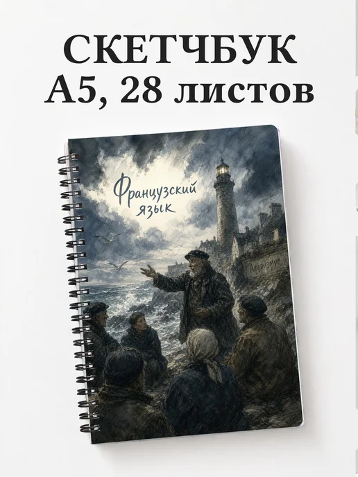 Скетчбук Французский язык