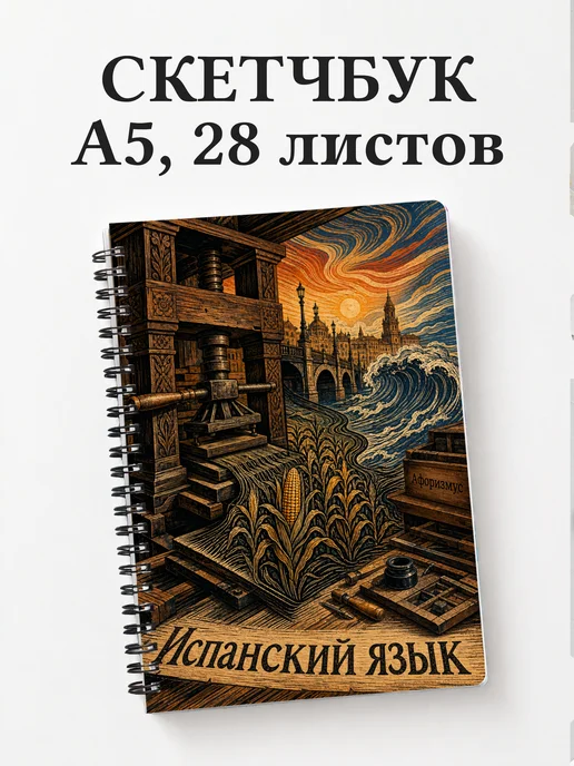 Скетчбук Испанский язык