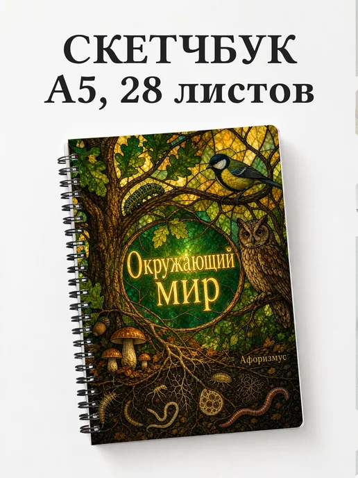 Скетчбук Окружающий мир