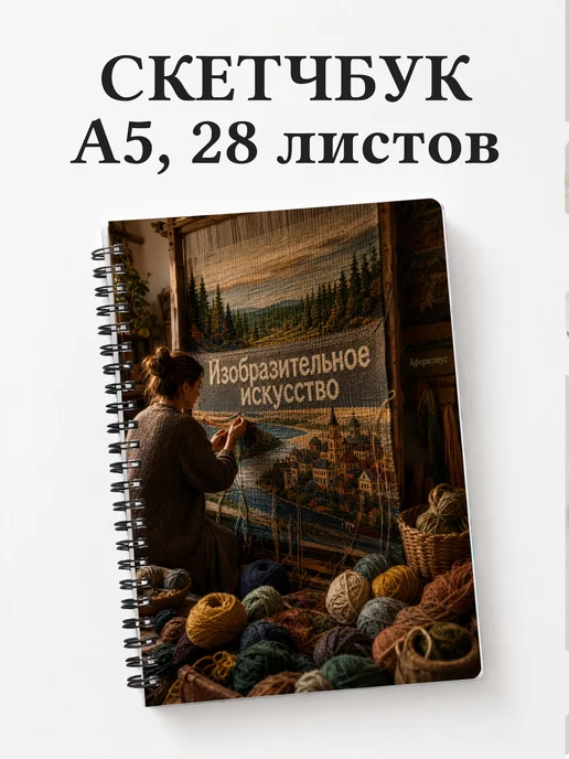 Скетчбук Изобразительное искусство