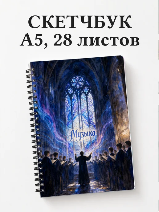 Скетчбук Музыка