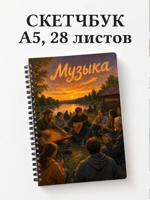 Скетчбук Музыка