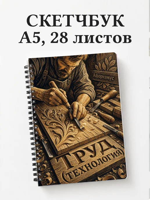 Скетчбук Труд (технология)