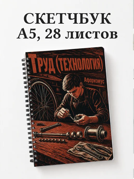 Скетчбук Труд (технология)