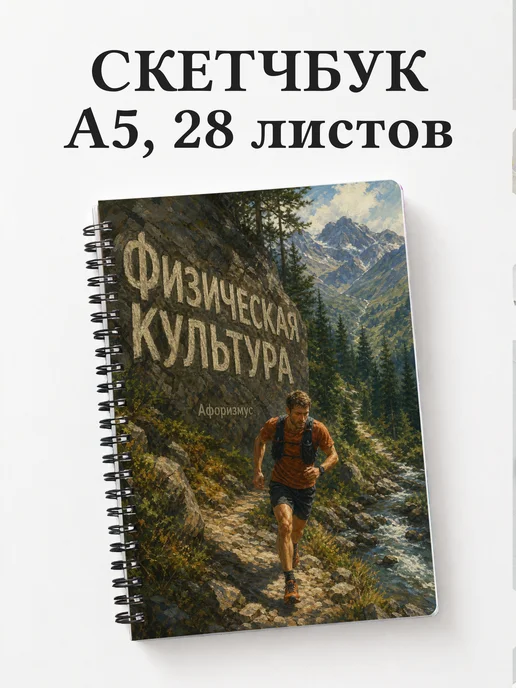 Скетчбук Физическая культура