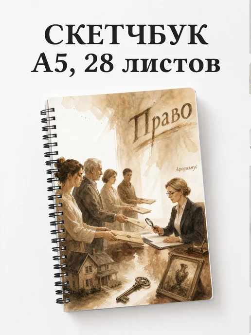 Скетчбук Право