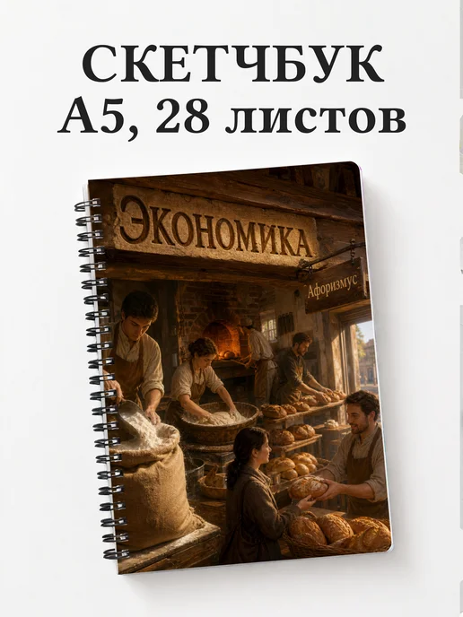 Скетчбук Экономика