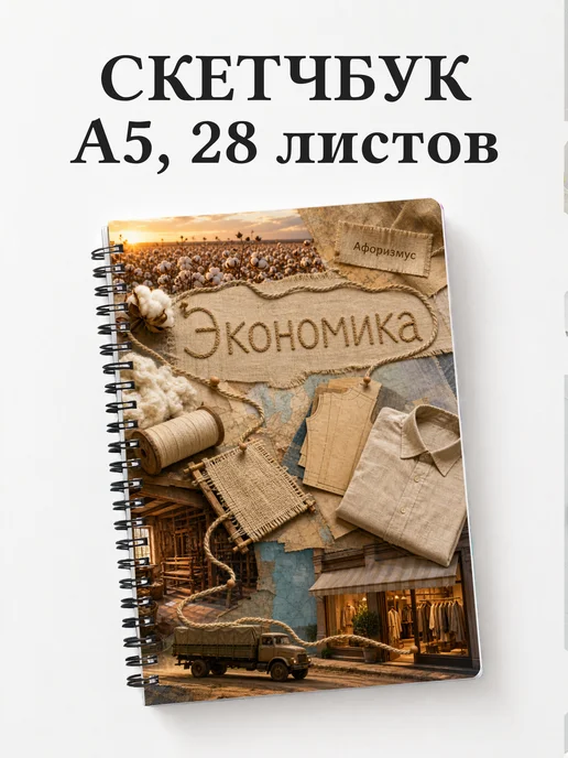 Скетчбук Экономика