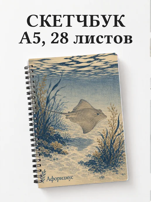 Скетчбук Скат