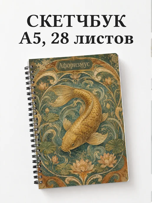 Скетчбук Карп