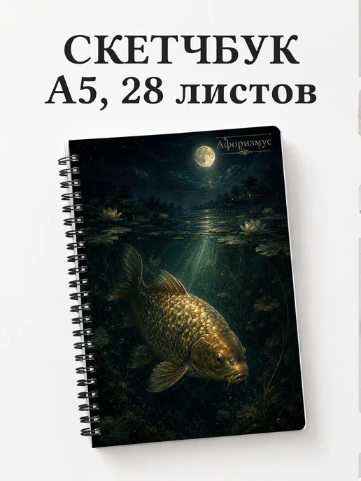 Скетчбук Карп