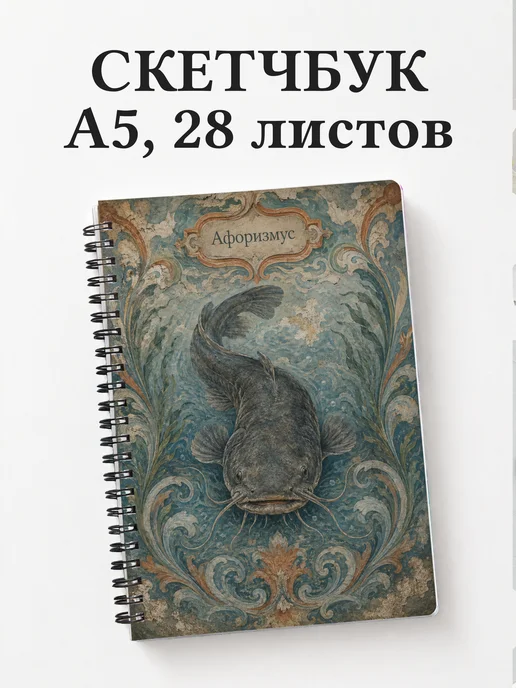 Скетчбук Сом