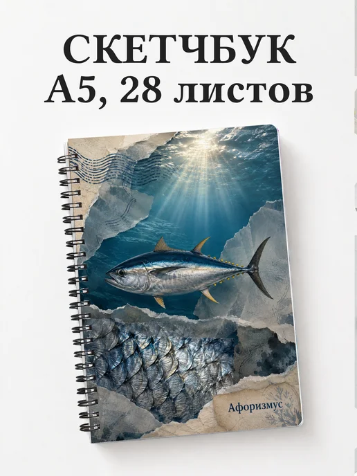 Скетчбук Тунец