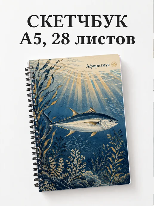 Скетчбук Тунец