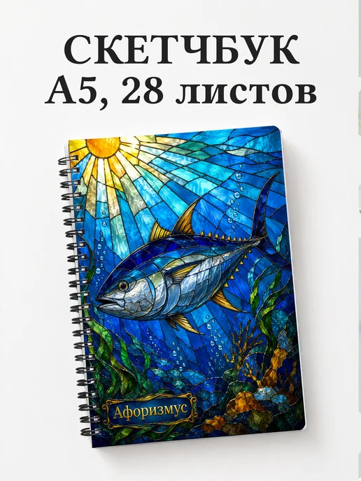 Скетчбук Тунец