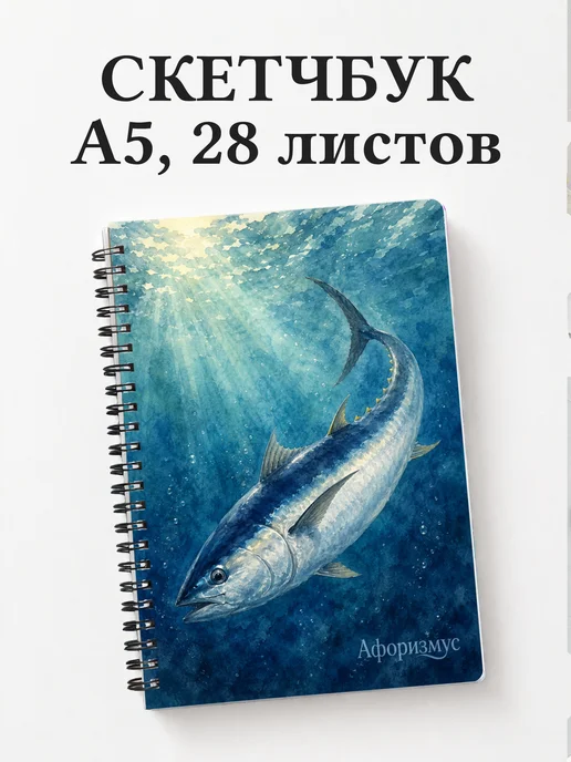 Скетчбук Тунец