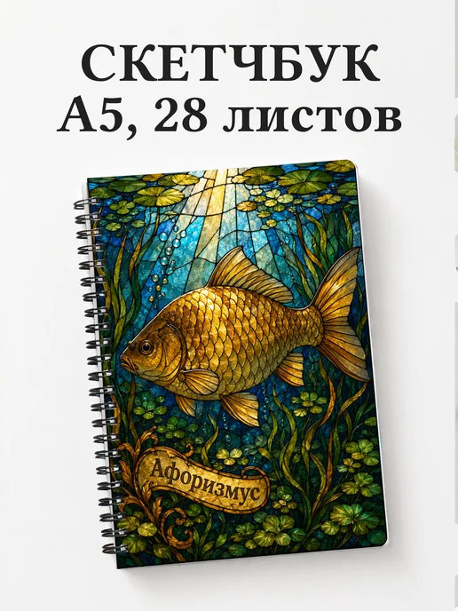 Скетчбук Карась