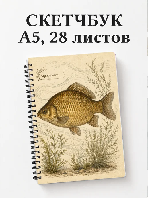 Скетчбук Карась
