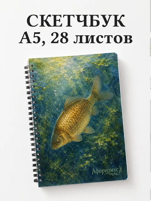 Скетчбук Карась