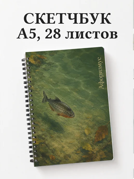 Скетчбук Пиранья