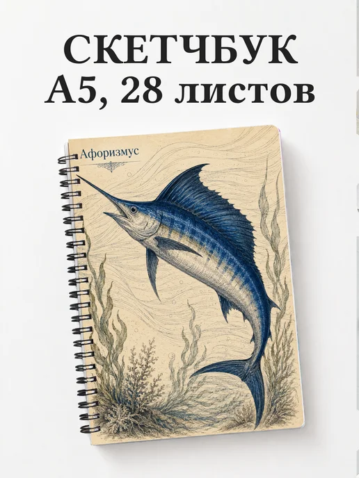 Скетчбук Марлин