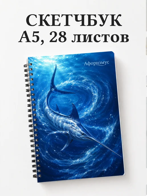 Скетчбук Рыба-меч