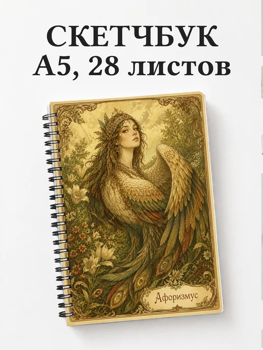 Скетчбук Алконост