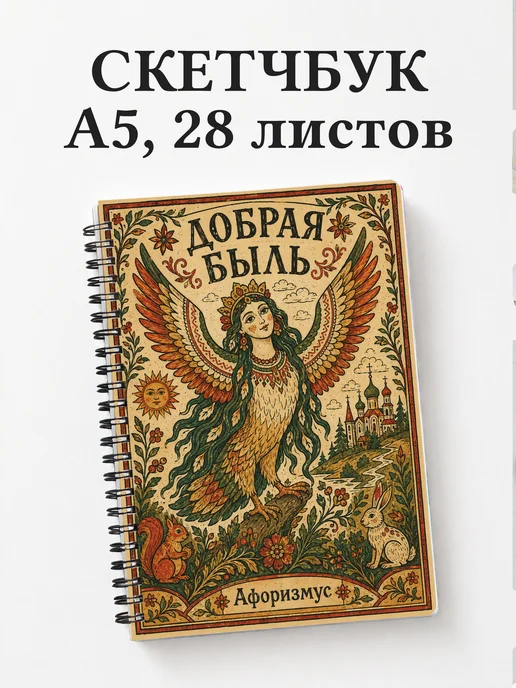 Скетчбук Алконост