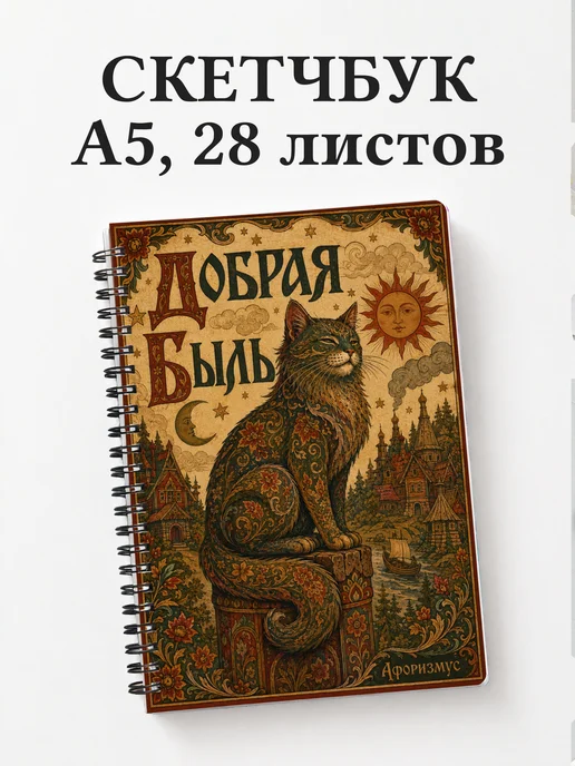 Скетчбук Баюн