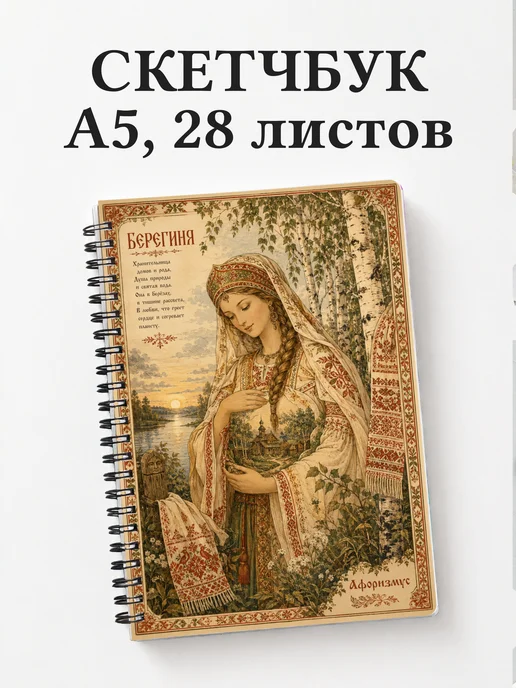 Скетчбук Берегиня