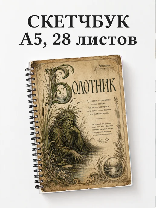 Скетчбук Болотник
