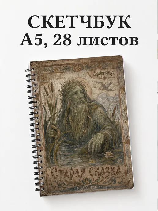Скетчбук Болотник