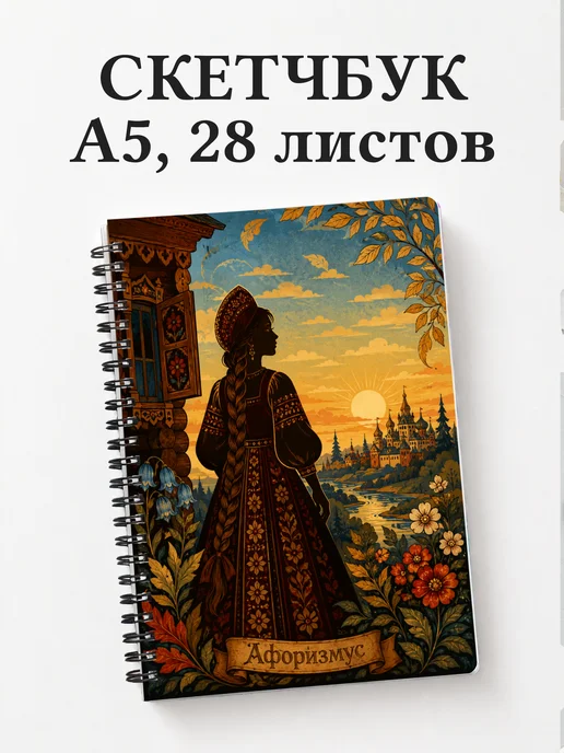 Скетчбук Варвара-краса