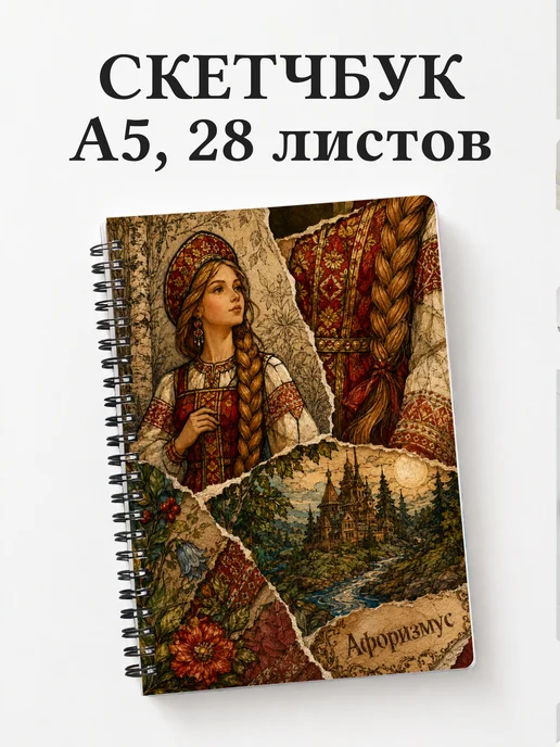 Скетчбук Варвара-краса