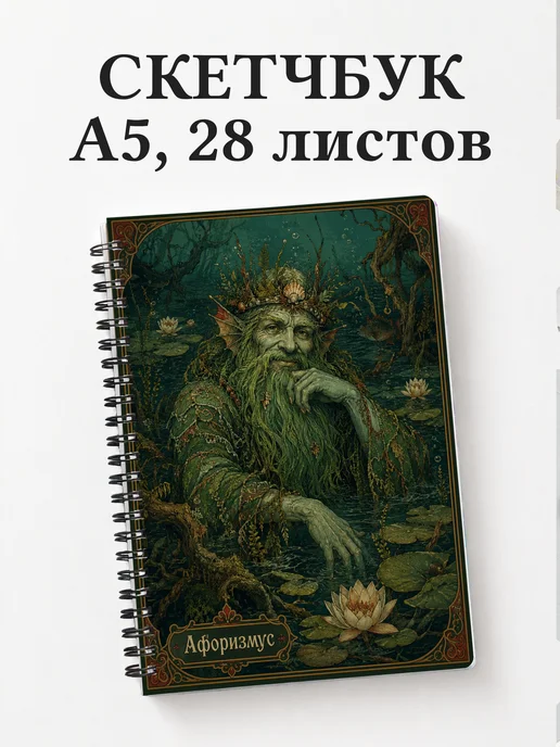 Скетчбук Водяной