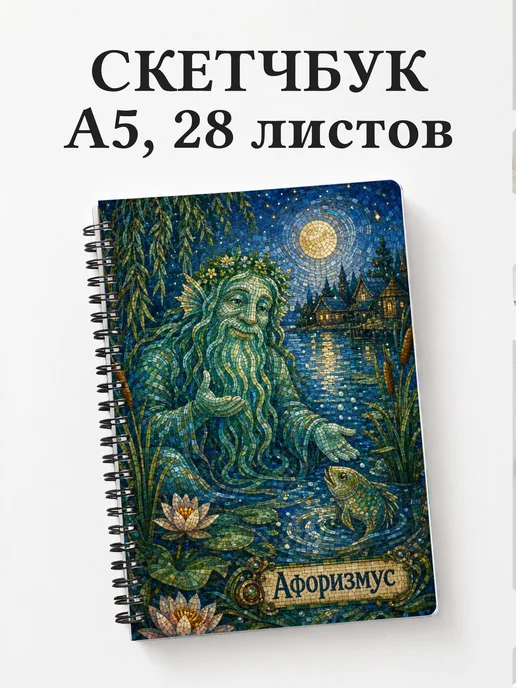 Скетчбук Водяной