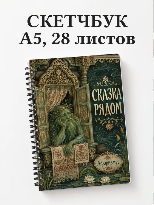 Скетчбук Водяной