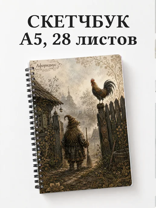 Скетчбук Дворовой