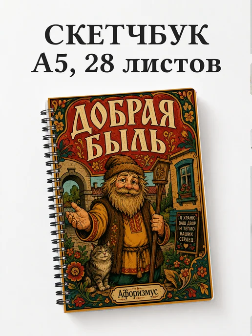 Скетчбук Дворовой