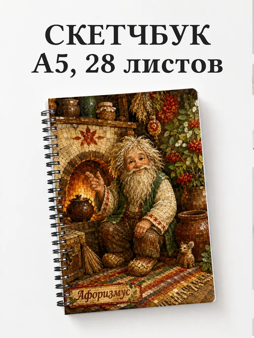 Скетчбук Домовой