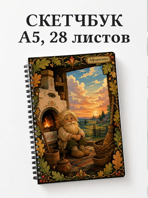 Скетчбук Домовой