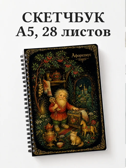 Скетчбук Домовой