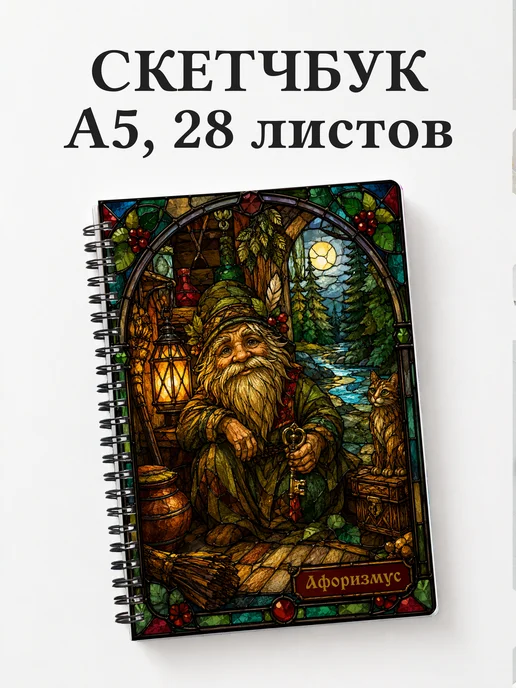 Скетчбук Домовой
