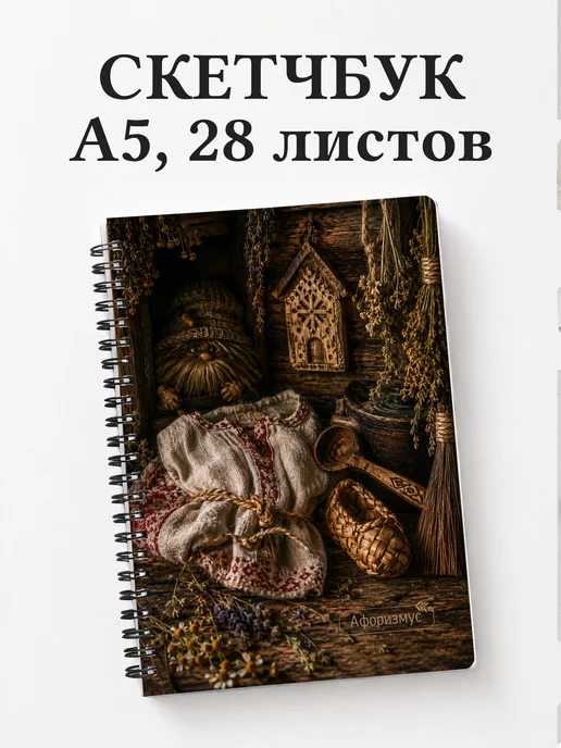 Скетчбук Домовой