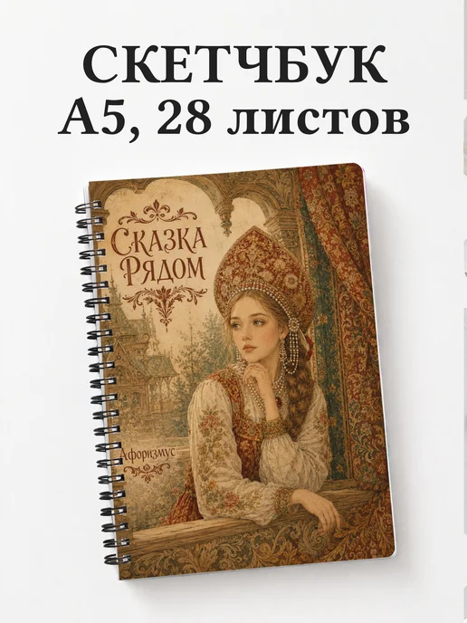 Скетчбук Елена Прекрасная