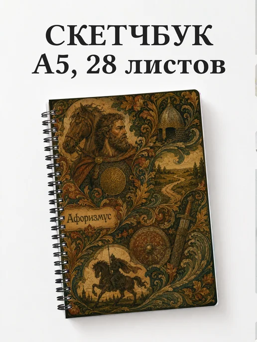 Скетчбук Илья Муромец
