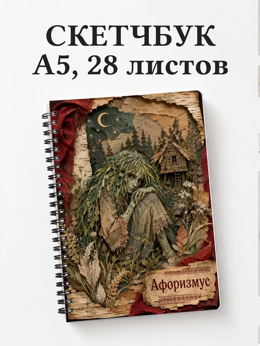 Скетчбук Кикимора