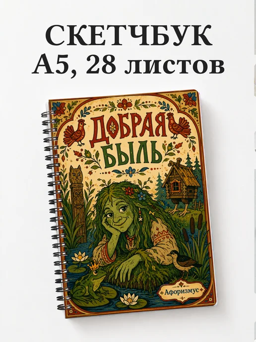 Скетчбук Кикимора